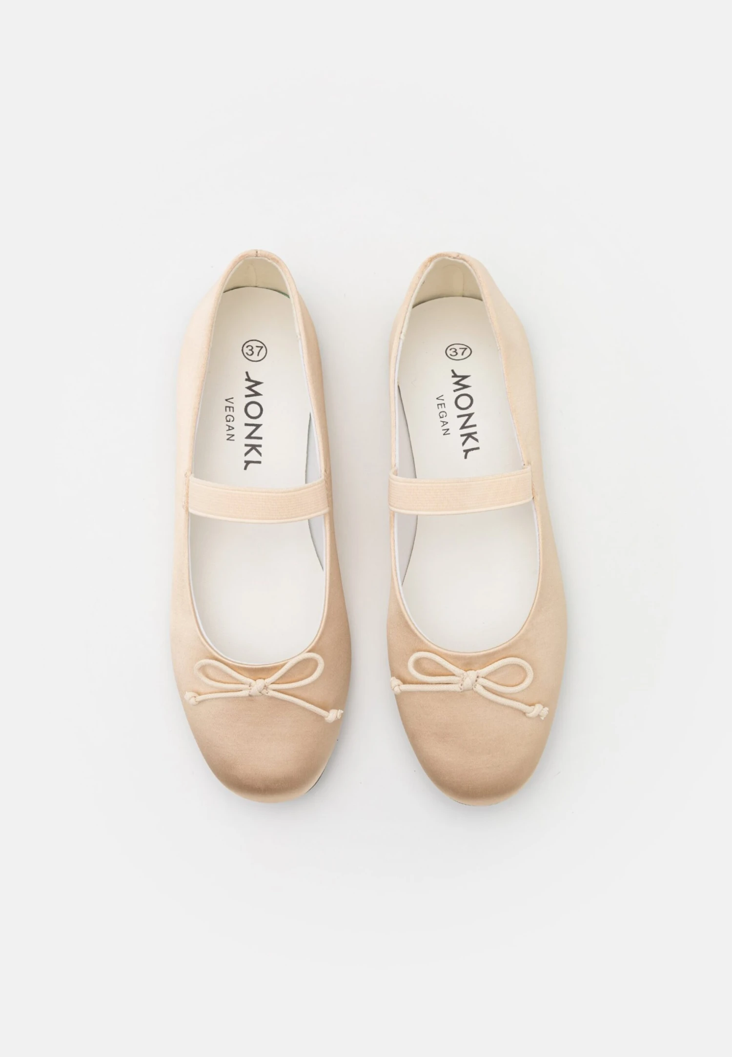 Monki Ballerina'S Met Enkelbandjes - Beige Dusty Light 6 Monki Ballerina'S Met Enkelbandjes - Beige Dusty Light - Afbeelding 6