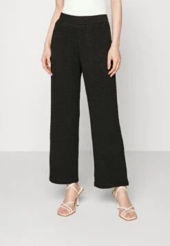Monki Broek - Black Solid