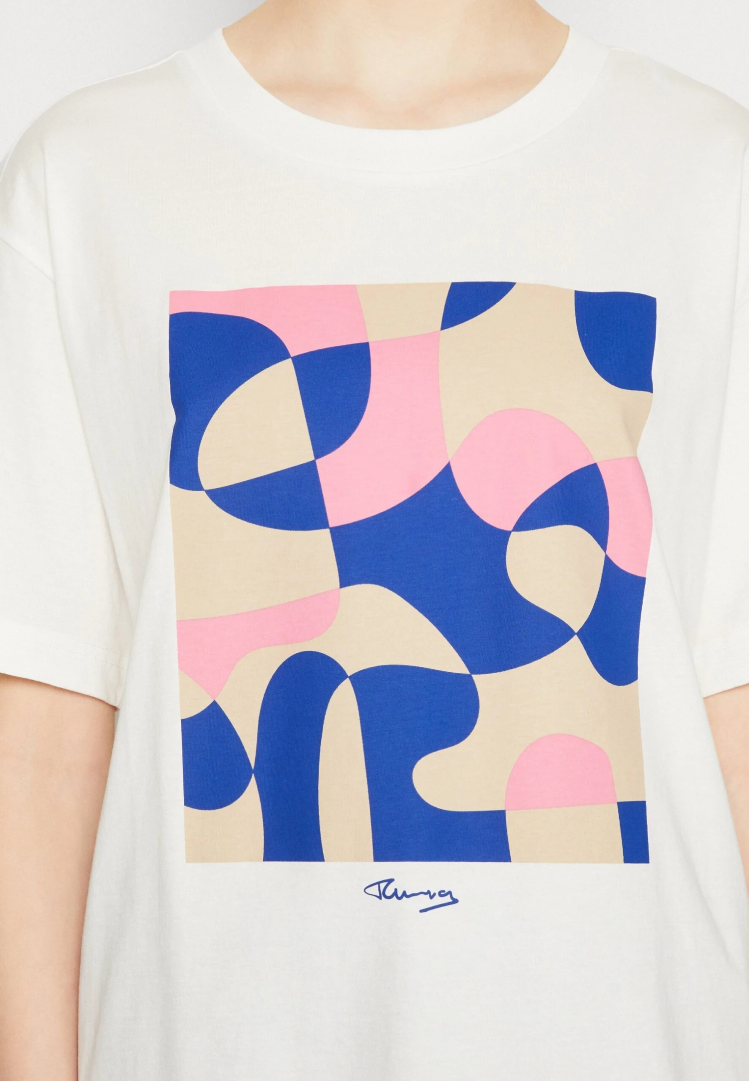 Monki T-Shirt Print - Optically 6 Monki T-Shirt Print - Optically - Afbeelding 6