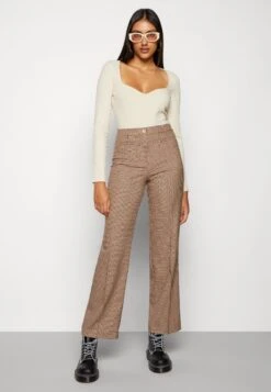 Monki Broek - Brown/Light Brown 9 Monki Broek - Brown/Light Brown -Monki Winkel 0e3764f94d0f4c92a8926c626f23aacb