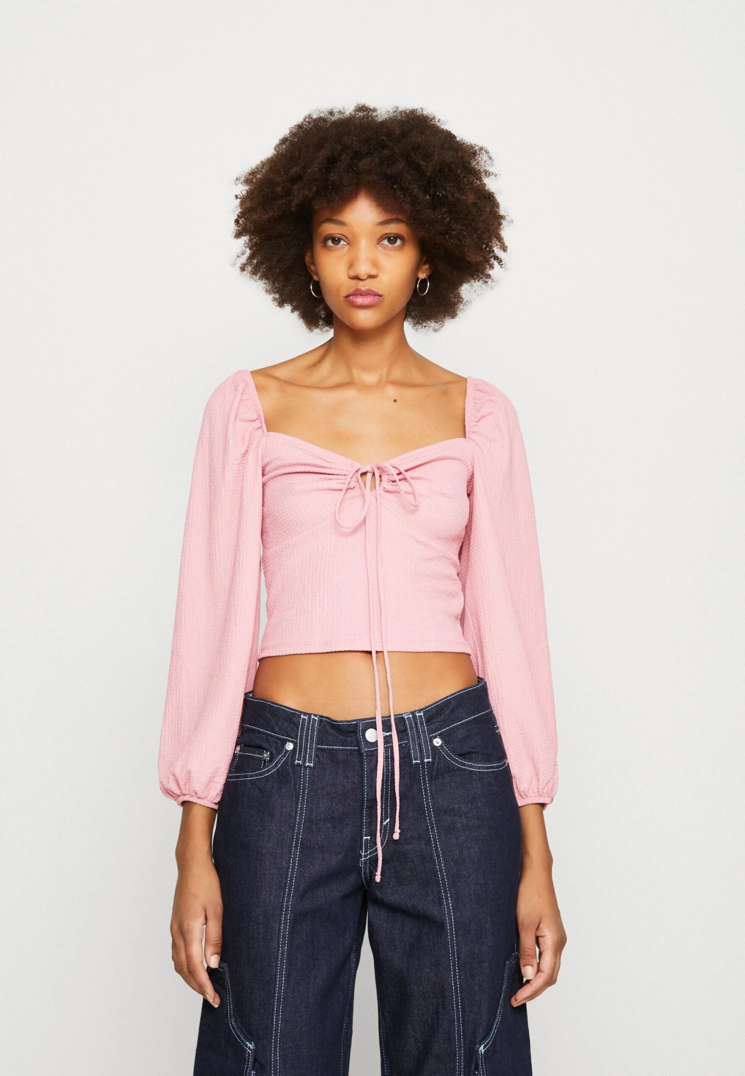 Monki Longsleeve - Light Pink 1 Monki Longsleeve - Light Pink