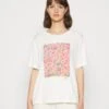 Monki T-Shirt Print - White Devotion