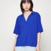 Monki Poloshirt - Blue Bright
