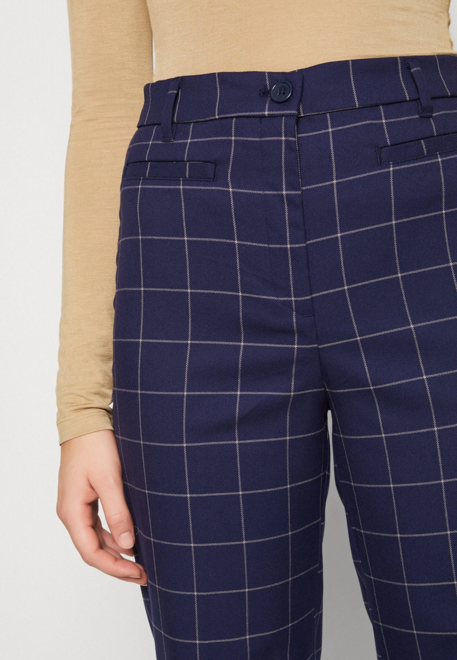 Monki Broek - Blue Medium Dark 6 Monki Broek - Blue Medium Dark - Afbeelding 6