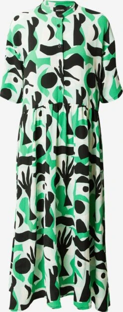 Monki Blousejurken Blousejurk Dames Groen / Pastelgroen