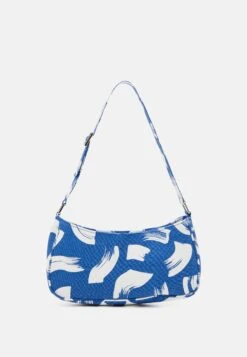 Monki Handtas - Blue Print Swooshie