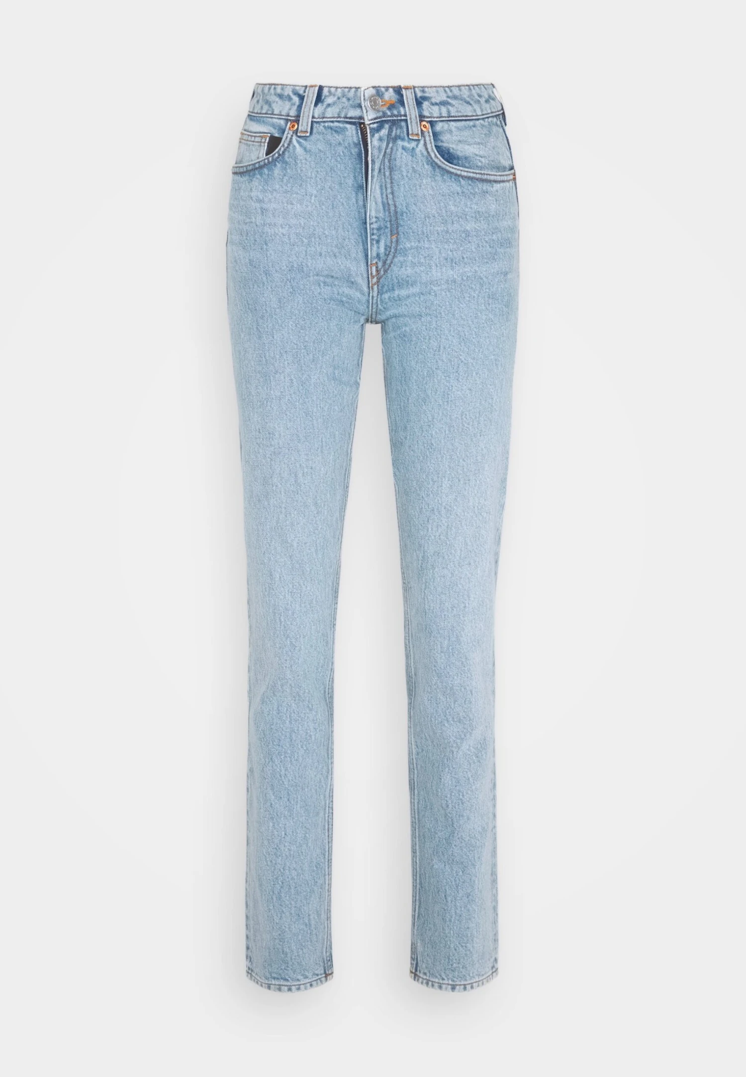Monki Straight Leg Jeans - Blue 5 Monki Straight Leg Jeans - Blue - Afbeelding 5