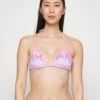 Monki Bikinitop - Lilac/Pink