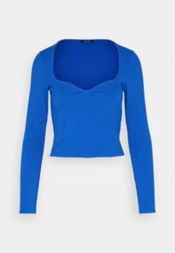 Monki Longsleeve - Blue Bright Solid -Monki Winkel 3737571699e243a1a358261d26463a7f