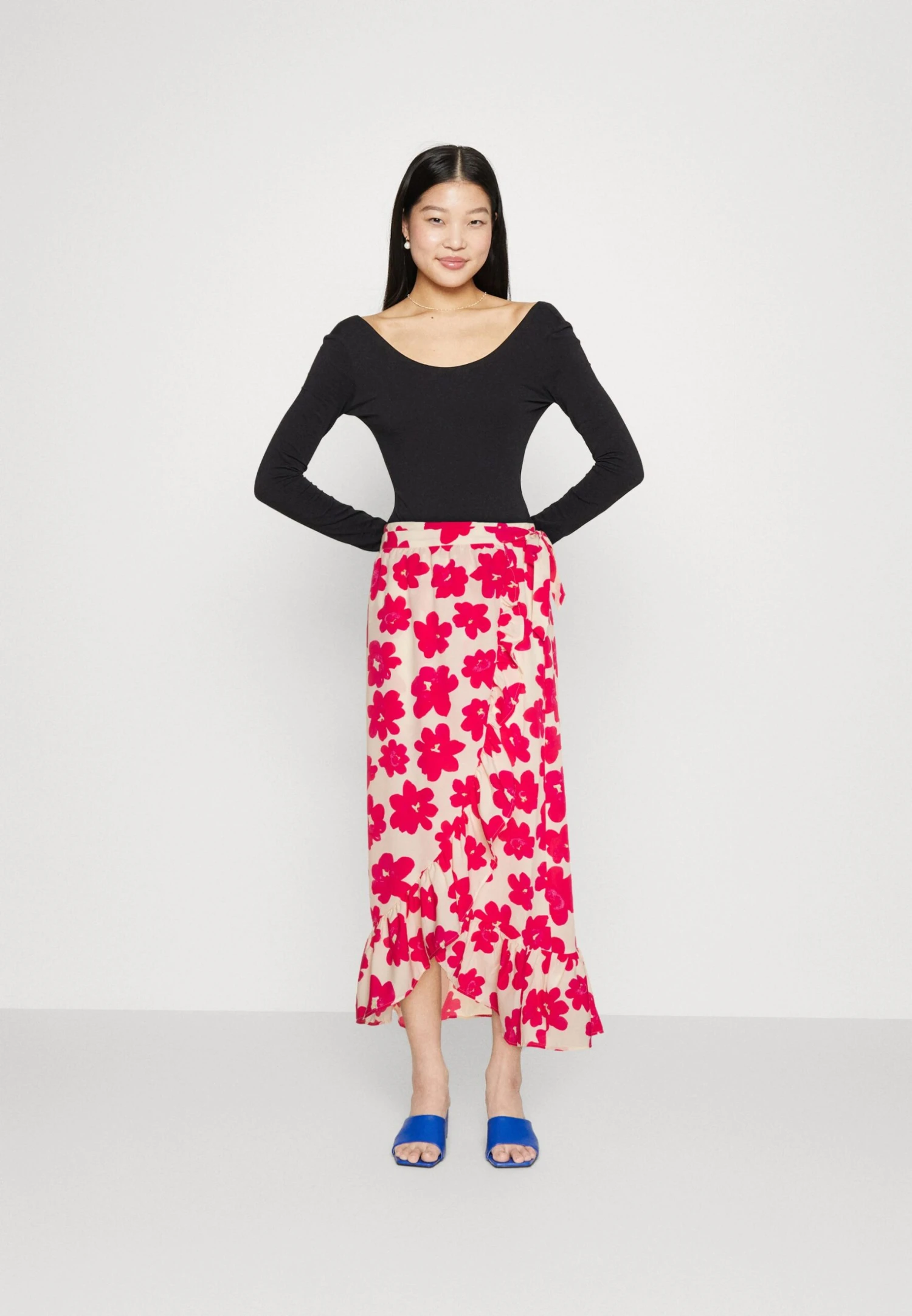 Monki Maxirok - Pink 2 Monki Maxirok - Pink - Afbeelding 2