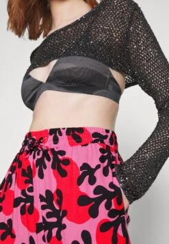 Monki Broek - Coral/Reef -Monki Winkel 3bef9b2859244be897fe7b2ffc89953d