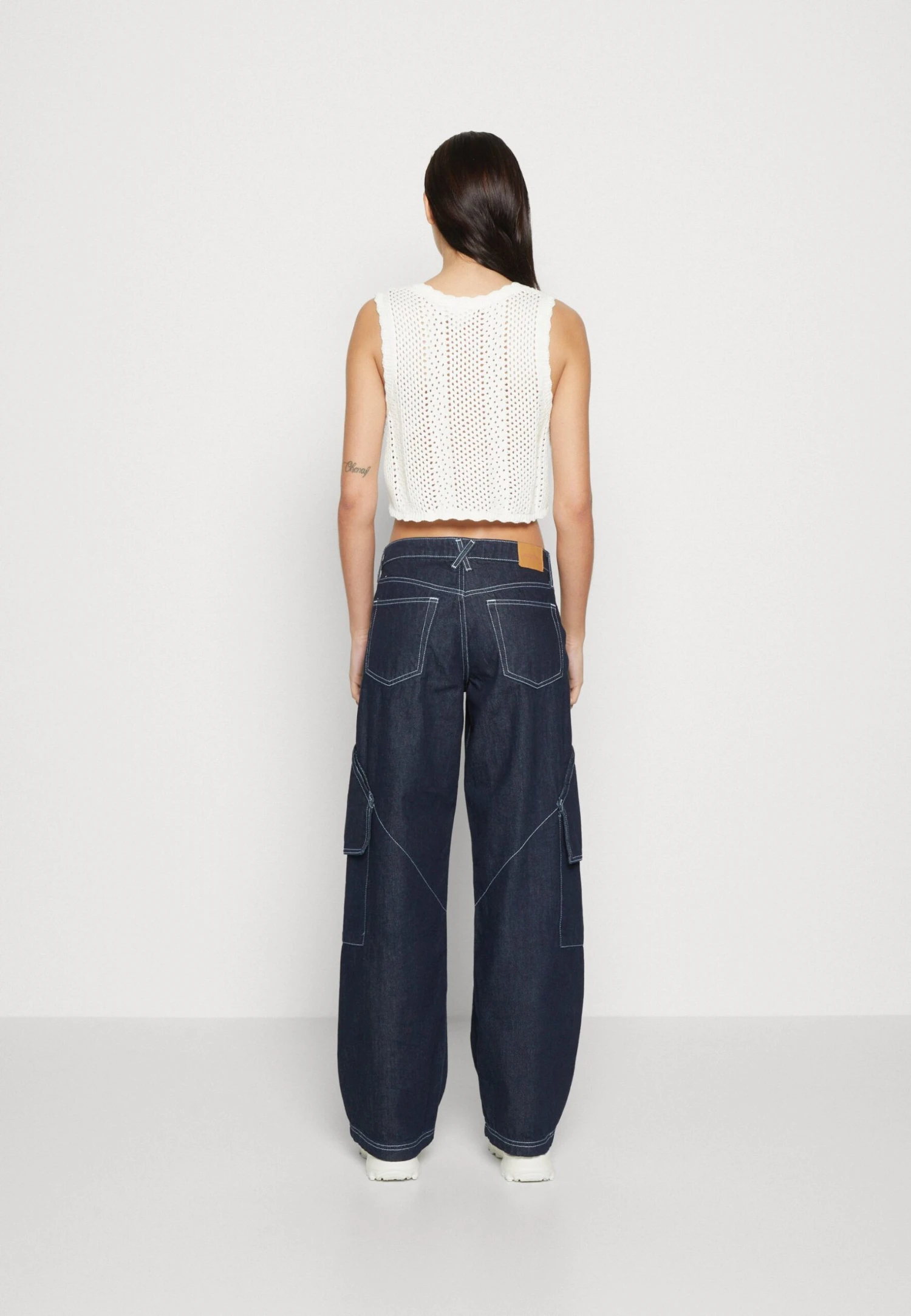 Monki Bodywarmer - White Dusty Light 3 Monki Bodywarmer - White Dusty Light - Afbeelding 3