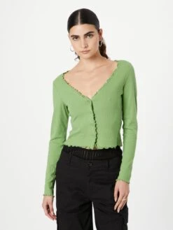 Monki Vesten Gebreid Vest Dames Lichtgroen 7 Monki Vesten Gebreid Vest Dames Lichtgroen -Monki Winkel 44eee0c6cbb4723ec737eb7542983ab9