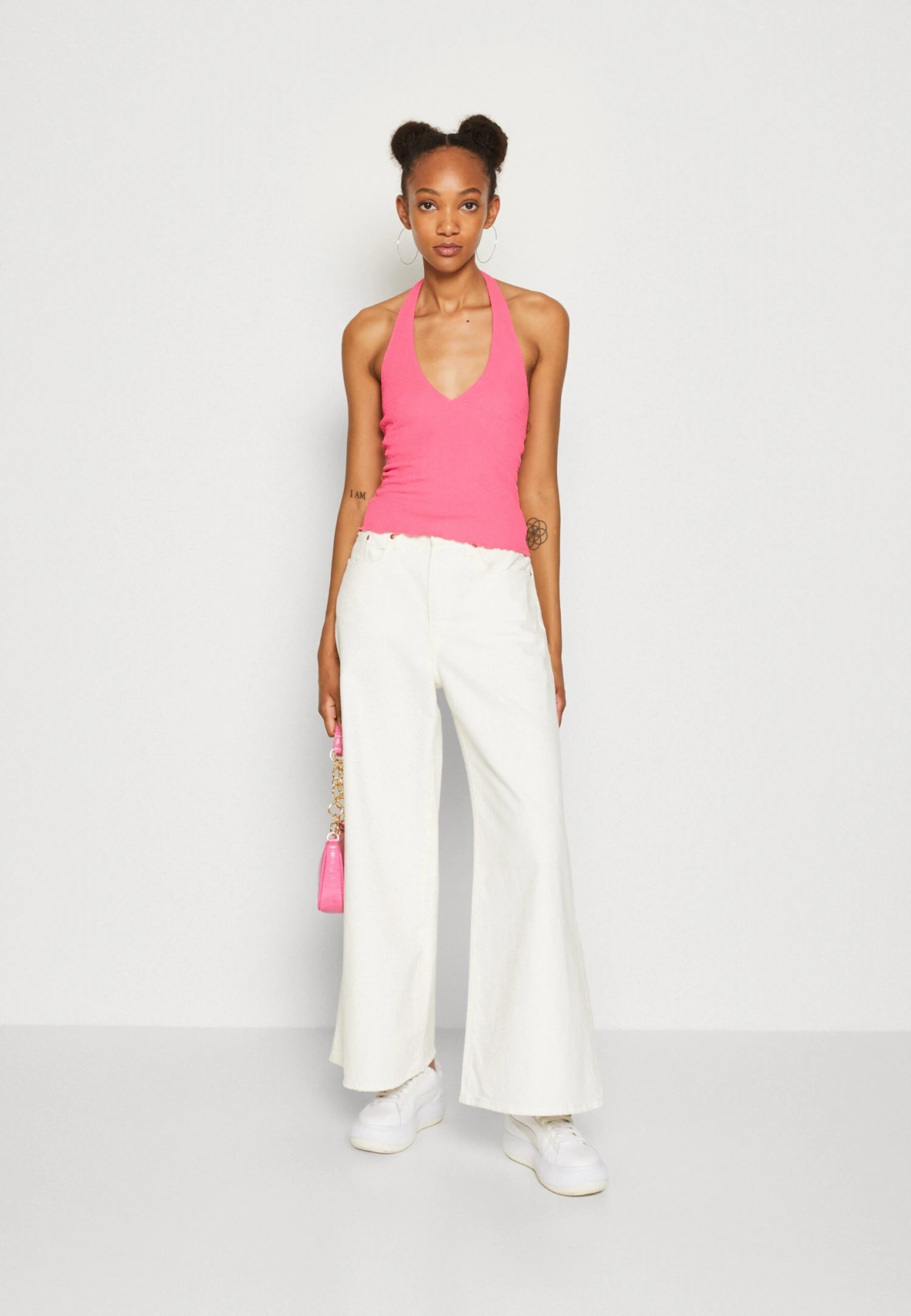 Monki Top - Pink 2 Monki Top - Pink - Afbeelding 2