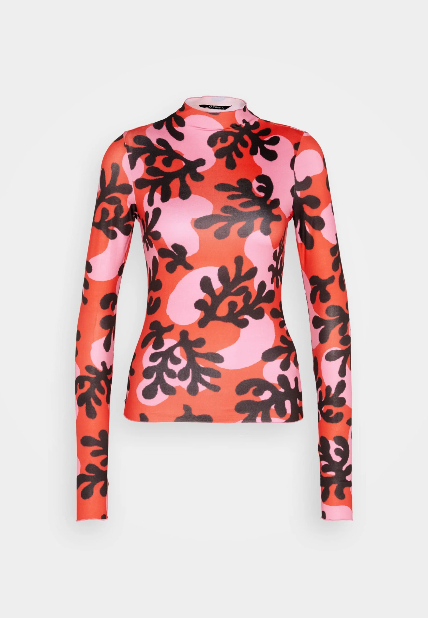 Monki Longsleeve - Red/Pink/Multi-Coloured 5 Monki Longsleeve - Red/Pink/Multi-Coloured - Afbeelding 5