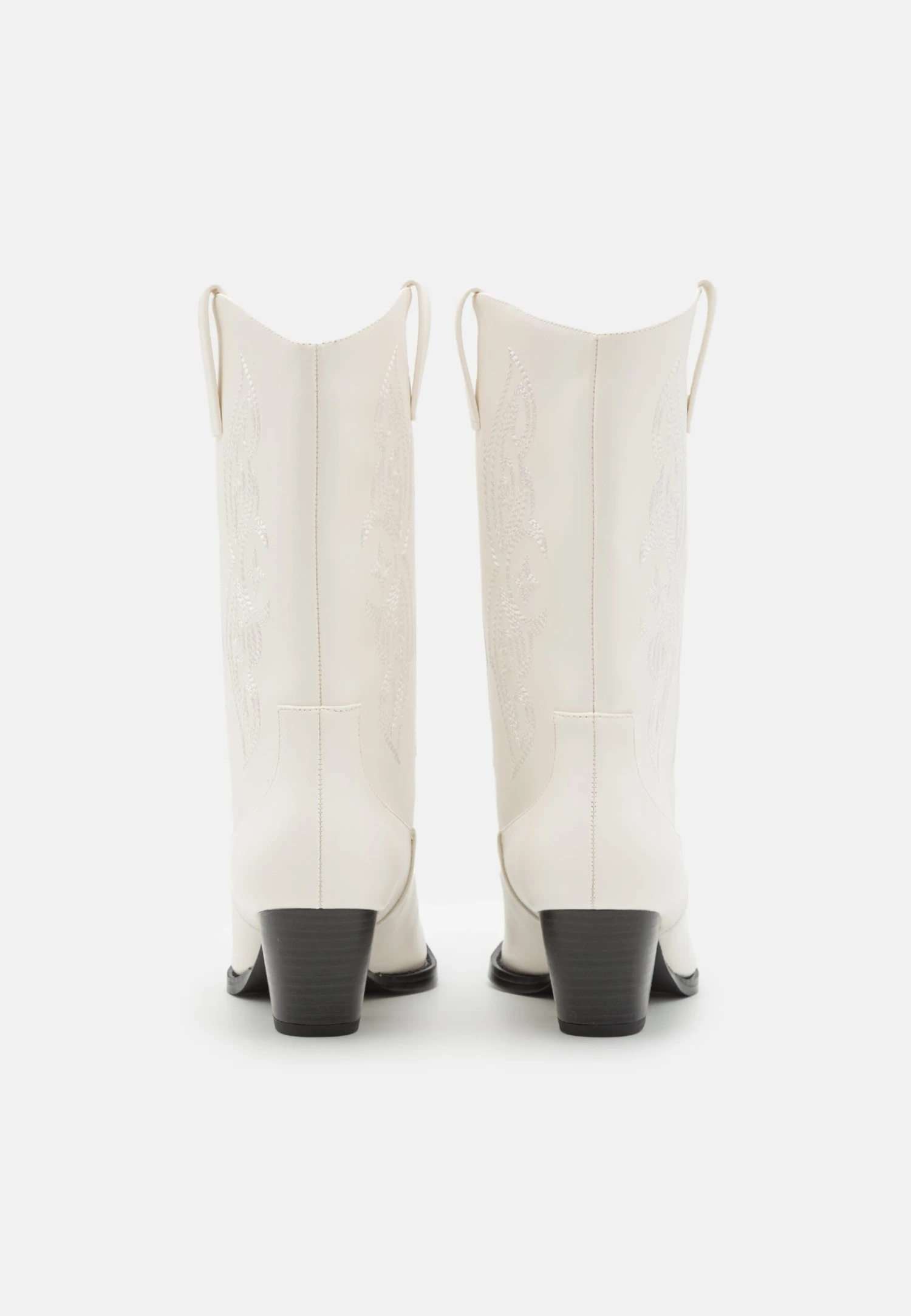 Monki Cowboy-/Bikerlaarzen - White 4 Monki Cowboy-/Bikerlaarzen - White - Afbeelding 4