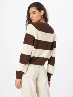 Monki Vesten Gebreid Vest Dames Bruin -Monki Winkel 54c75de11cd4c9ccfc42c5cdc9897ae1