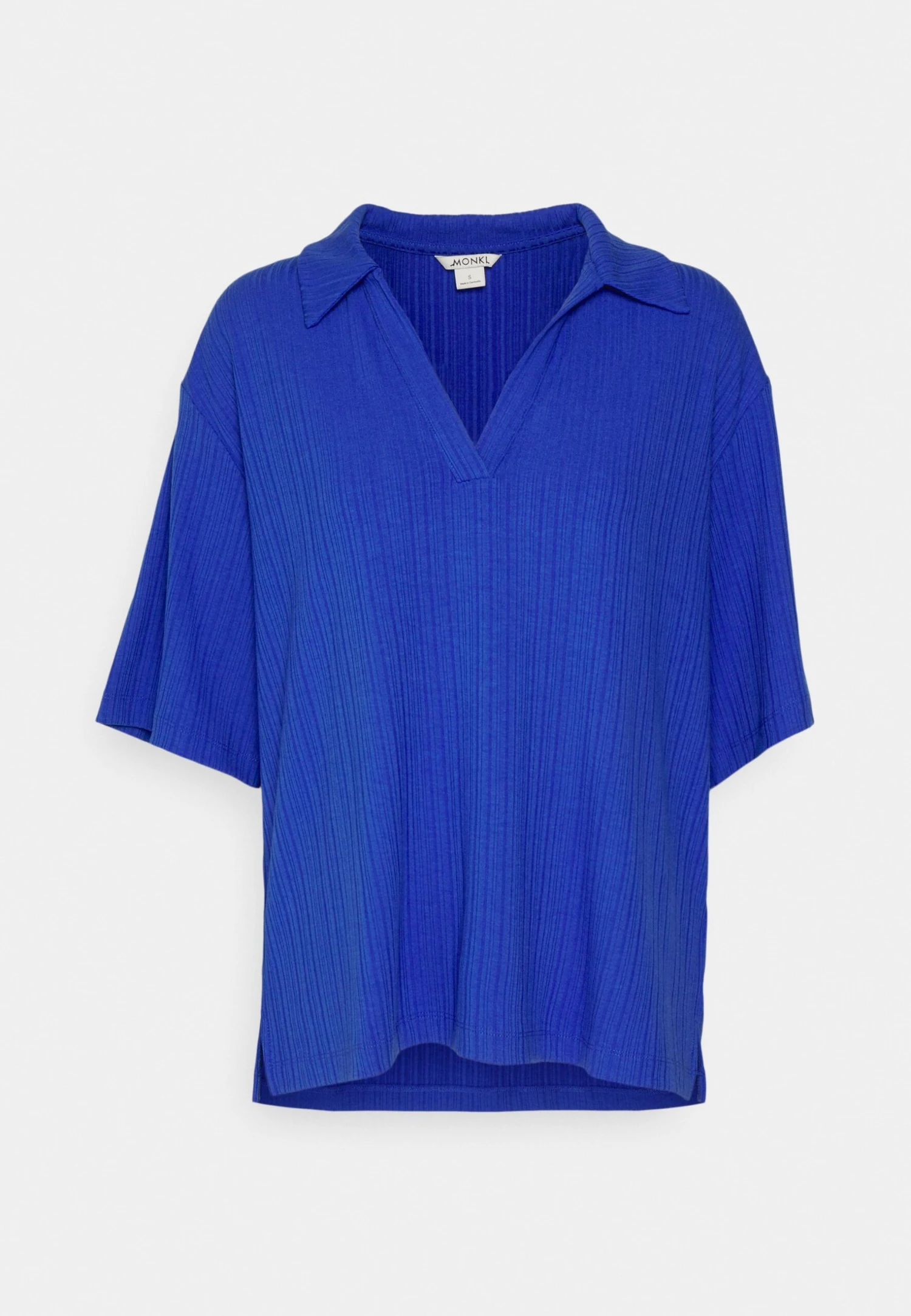 Monki Poloshirt - Blue Bright 4 Monki Poloshirt - Blue Bright - Afbeelding 4