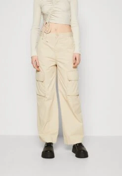 Monki Cargobroek - Beige