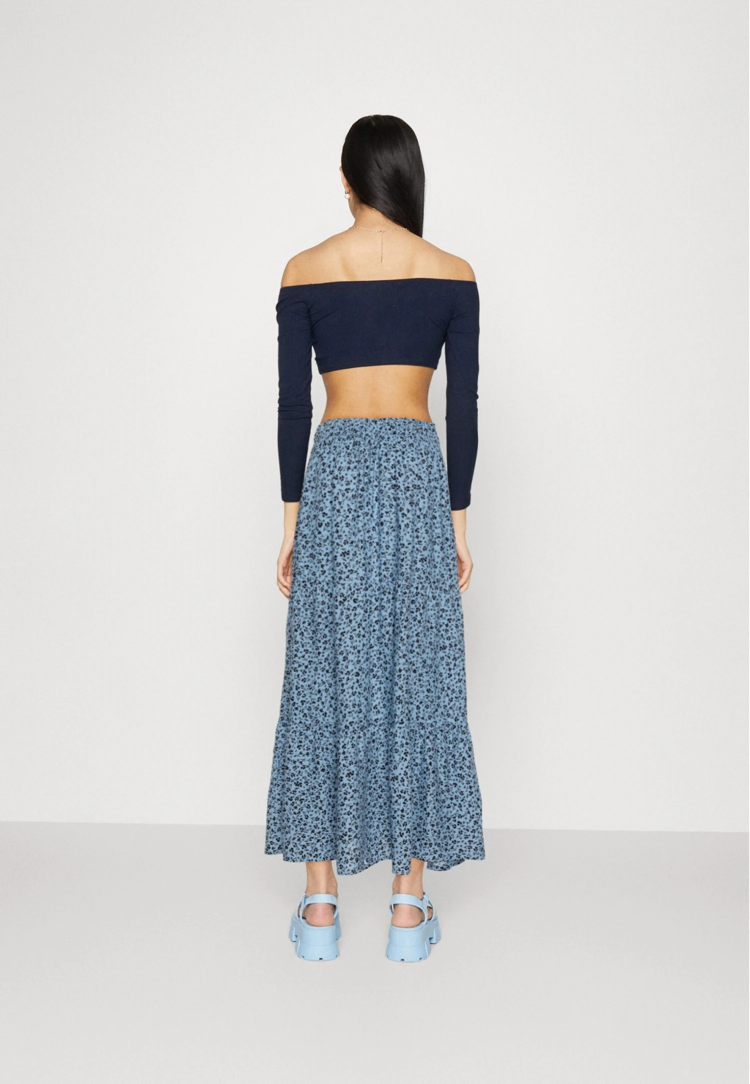 Monki Maxirok - Blue 3 Monki Maxirok - Blue - Afbeelding 3