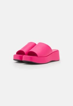 Monki Muiltjes Met Hak - Pink -Monki Winkel 5c0806e14d0744199637d1bdaa3519b1