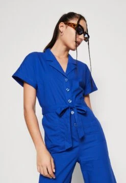 Monki Jumpsuit - Blue Bright Unique -Monki Winkel 5cbc7aff8ad948a1a28a2cf584fcc4a0