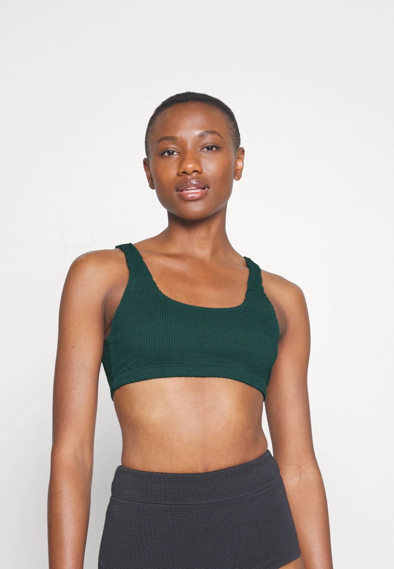 Monki Bikinitop - Green Dark 1 Monki Bikinitop - Green Dark