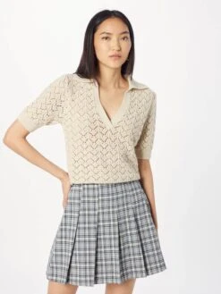 Monki Fijngebreide Truien Trui Dames Beige 7 Monki Fijngebreide Truien Trui Dames Beige -Monki Winkel 61add67b9a016be667e2654928a9d07c