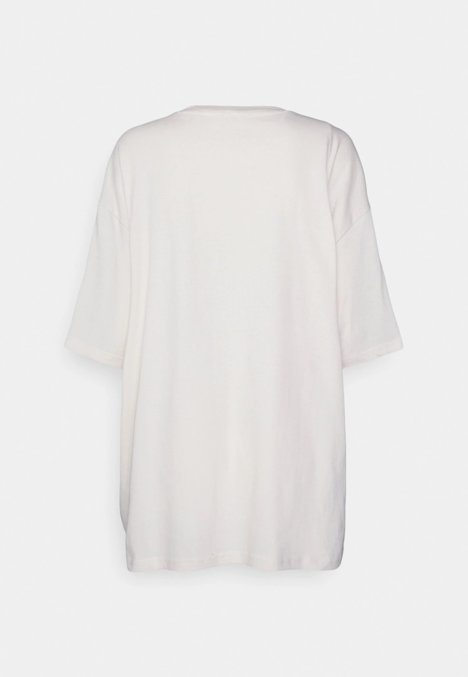 Monki T-Shirt Basic - White Dusty 2 Monki T-Shirt Basic - White Dusty - Afbeelding 2