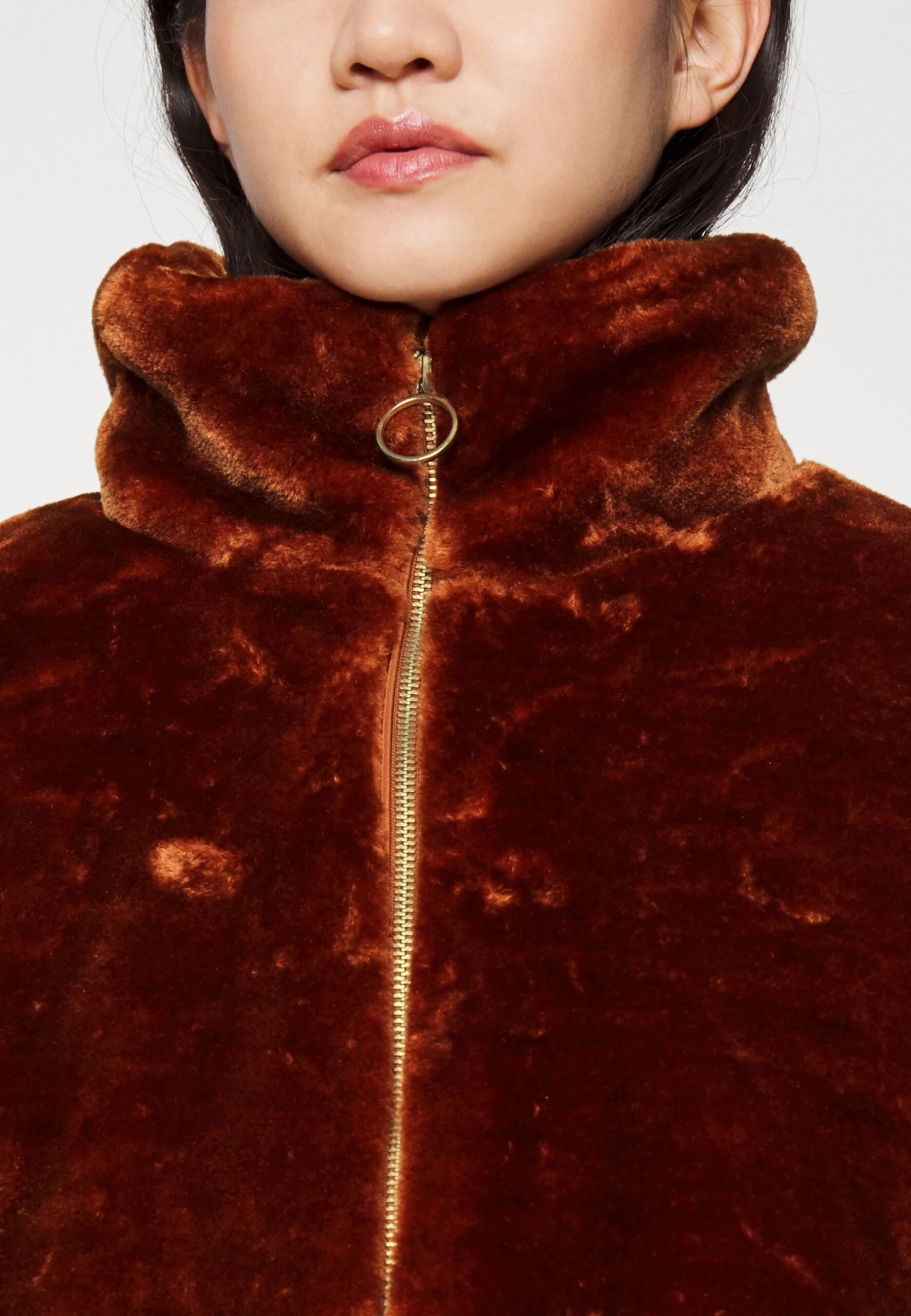 Monki Winterjas - Brown 5 Monki Winterjas - Brown - Afbeelding 5