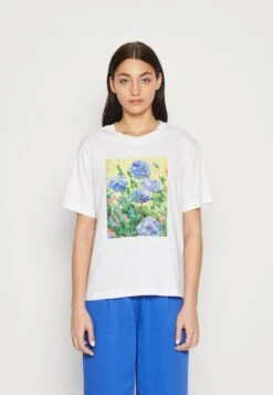 Monki T-Shirt Print - Multi Coloured