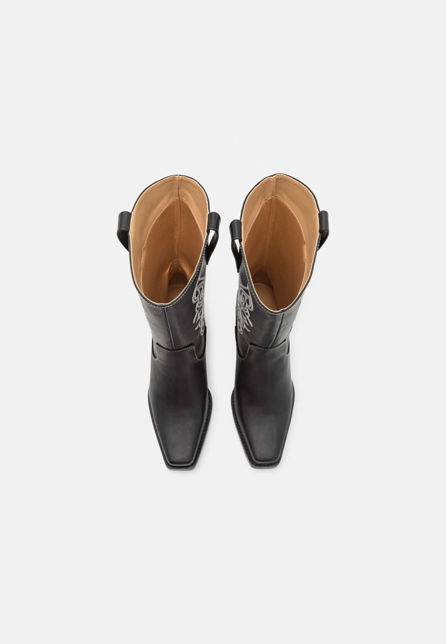 Monki Cowboy-/Bikerlaarzen - Black Dark 6 Monki Cowboy-/Bikerlaarzen - Black Dark - Afbeelding 6