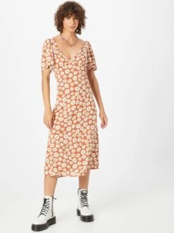 Monki Midi Jurken Jurk Dames Lichtbruin 7 Monki Midi Jurken Jurk Dames Lichtbruin -Monki Winkel 6c994f7a8f5e767896e514dac897deab