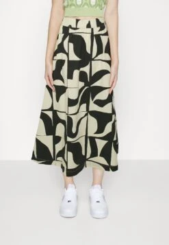 Monki A-Lijn Rok - Black/White