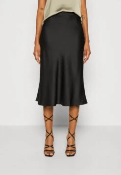 Monki A-Lijn Rok - Black Dark