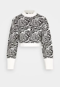 Monki Trui - White/Black -Monki Winkel 72b6f5625672447ca53fa17e3131ad69