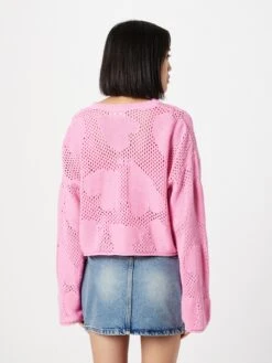 Monki Fijngebreide Truien Trui Dames Lichtroze 8 Monki Fijngebreide Truien Trui Dames Lichtroze -Monki Winkel 73ac5710676a612fa69b024574c53484