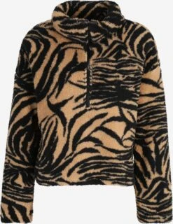 Monki Coltruien Trui Dames Sand / Zwart