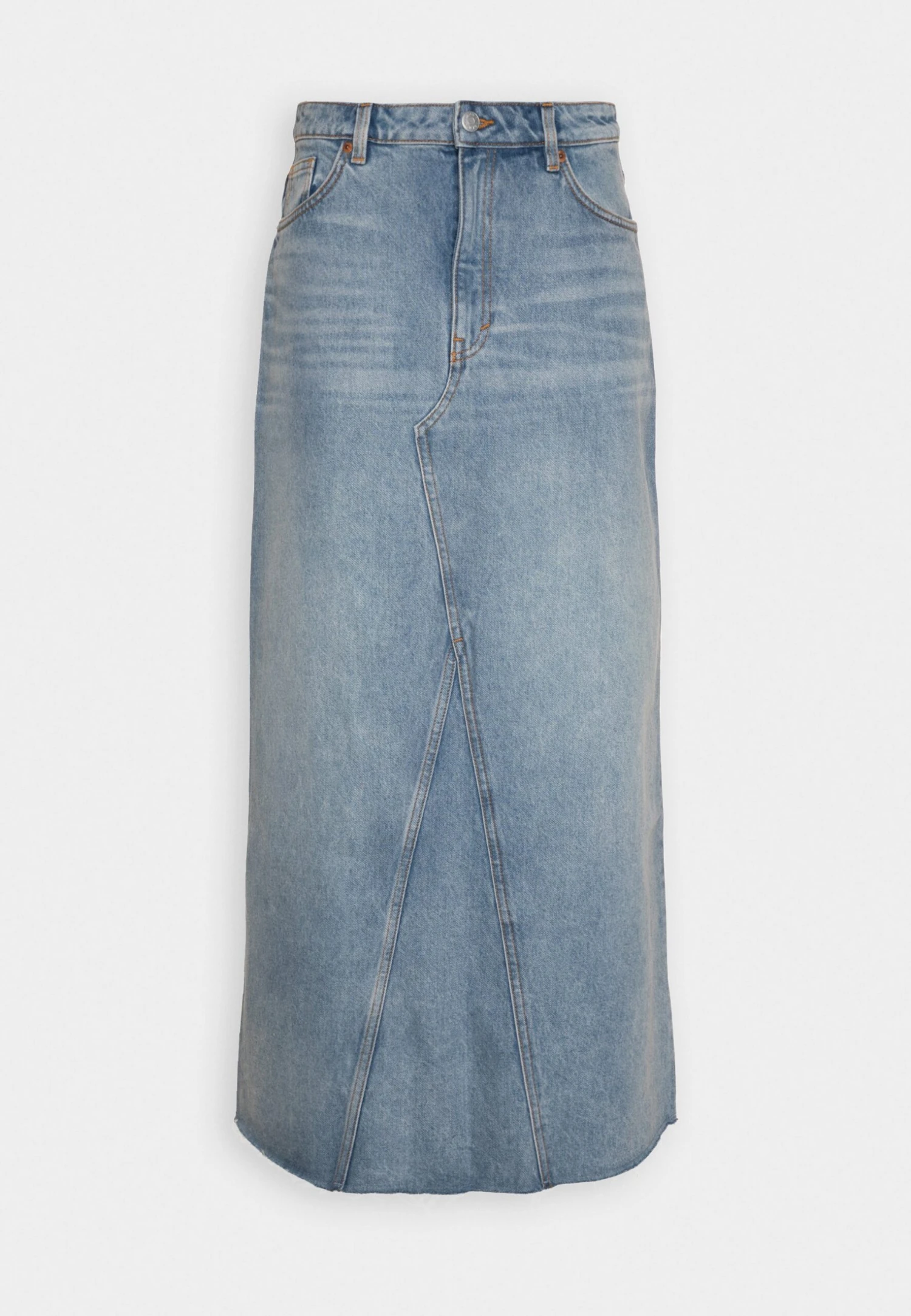 Monki Jeansrok - Blue Denim 4 Monki Jeansrok - Blue Denim - Afbeelding 4