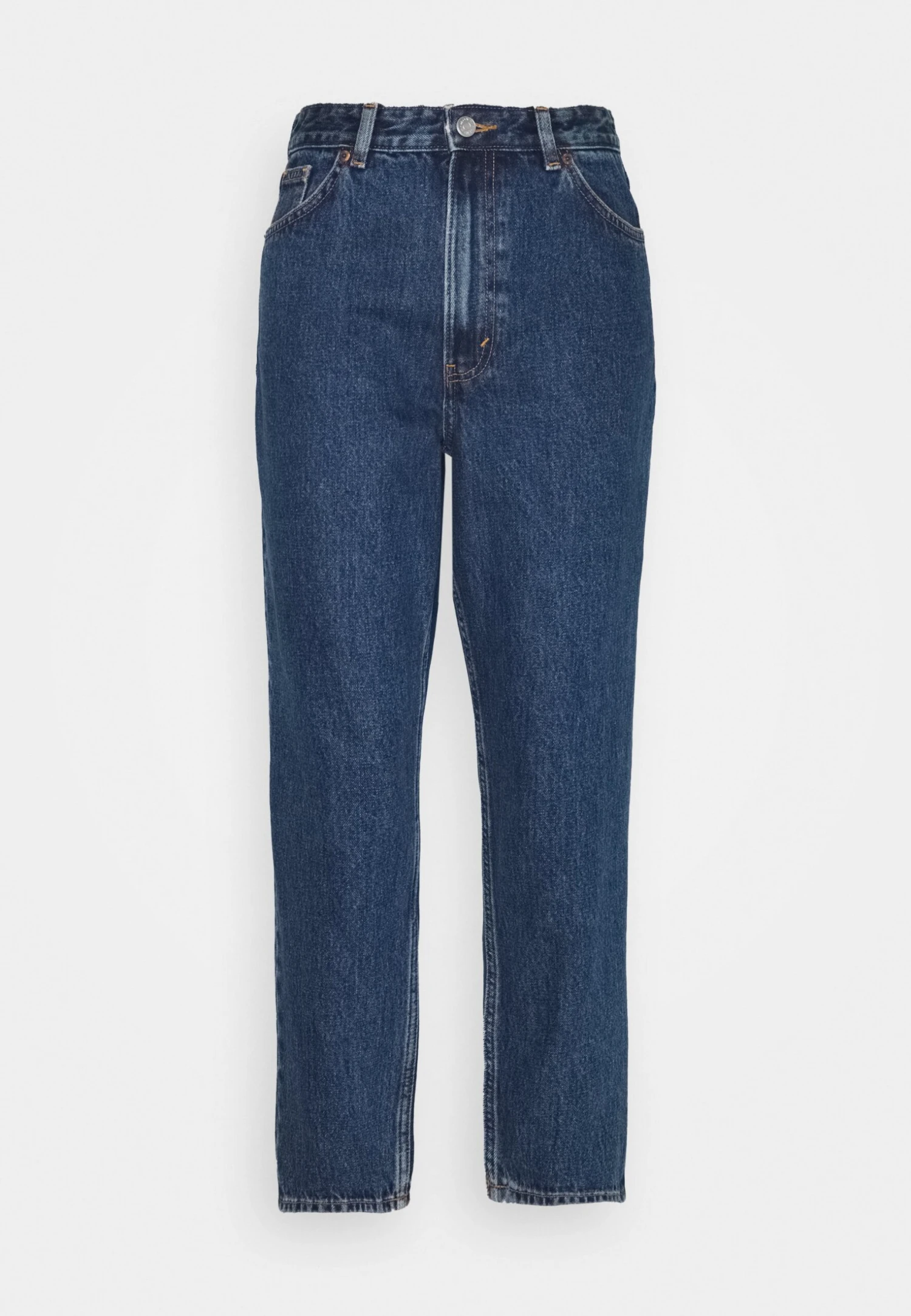 Monki Straight Leg Jeans - Blue Medium Dusty 5 Monki Straight Leg Jeans - Blue Medium Dusty - Afbeelding 5