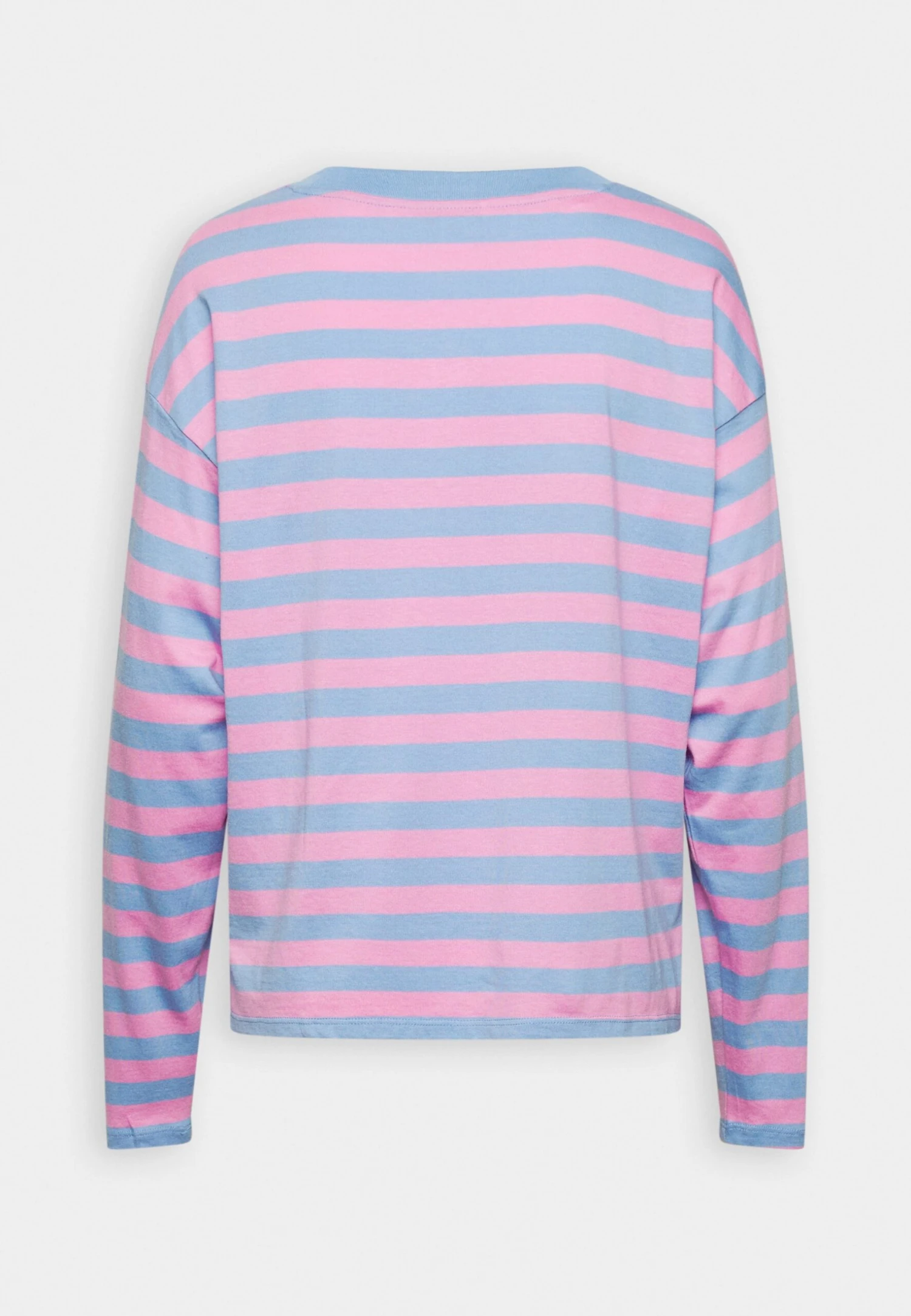 Monki Longsleeve - Light Blue/Light Pink 6 Monki Longsleeve - Light Blue/Light Pink - Afbeelding 6