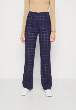 Monki Winkel 14 Monki Broek - Blue Medium Dark