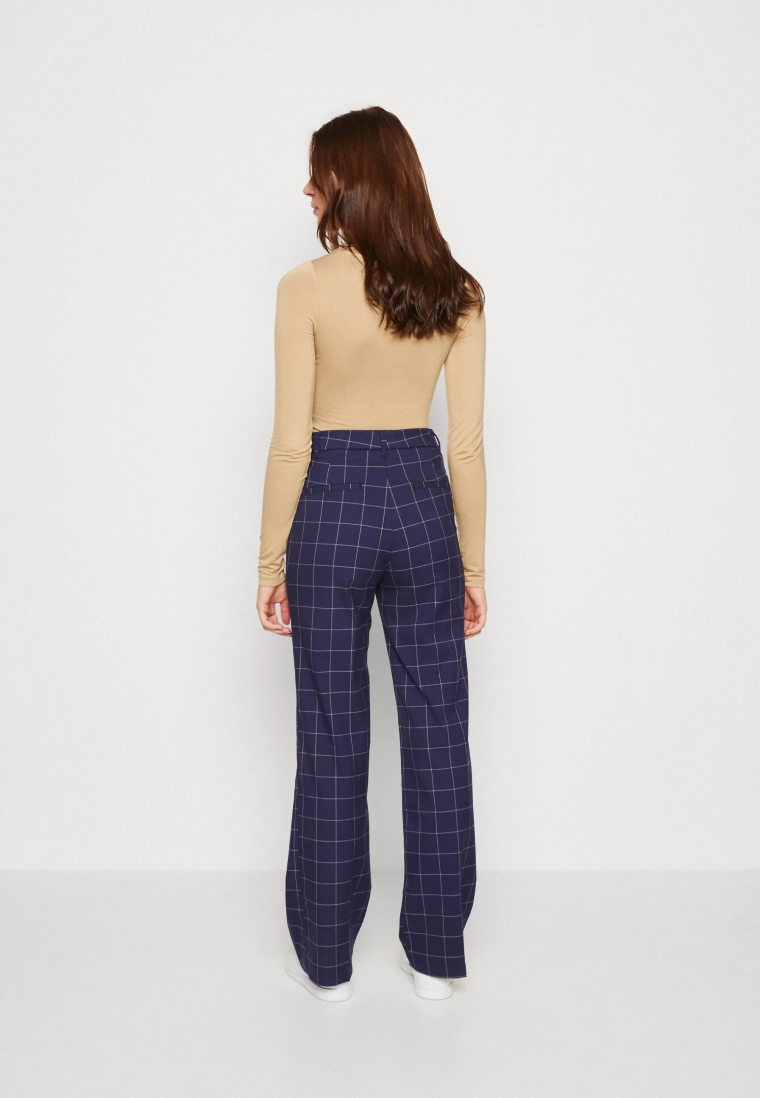 Monki Broek - Blue Medium Dark 3 Monki Broek - Blue Medium Dark - Afbeelding 3