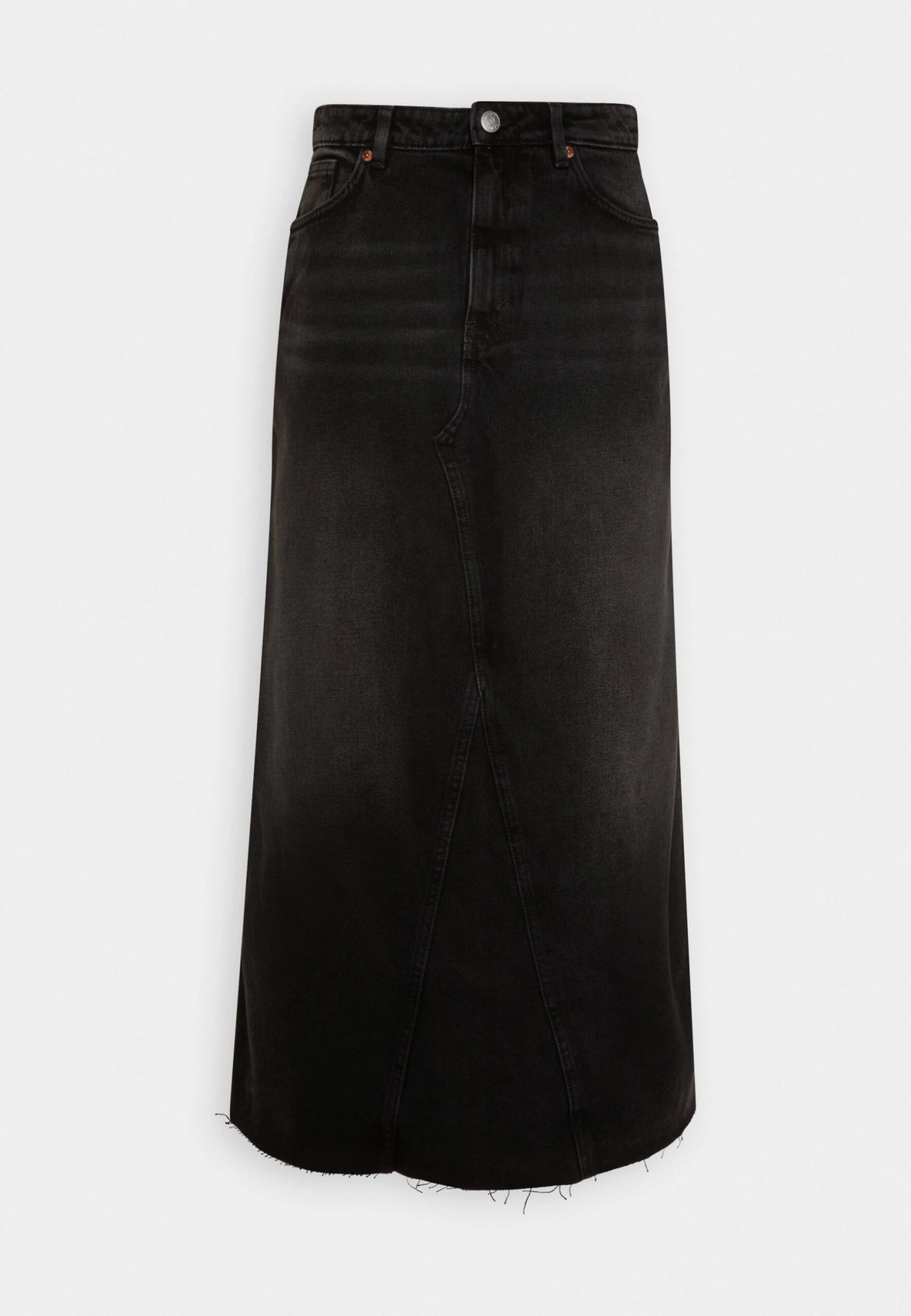 Monki Jeansrok - Black 4 Monki Jeansrok - Black - Afbeelding 4
