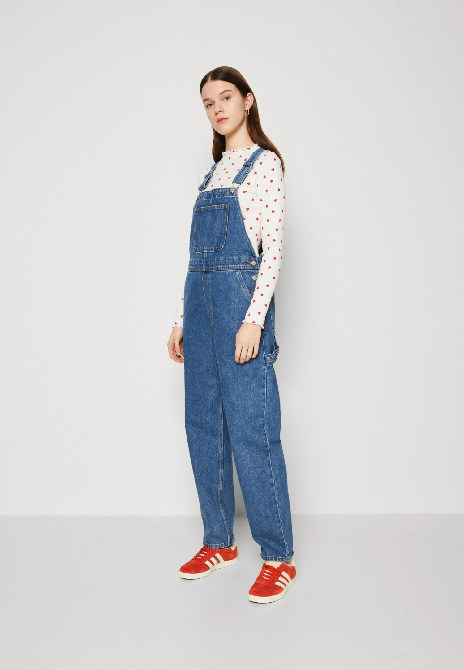 Monki Tuinbroek - Blue Medium Dusty Classic 1 Monki Tuinbroek - Blue Medium Dusty Classic