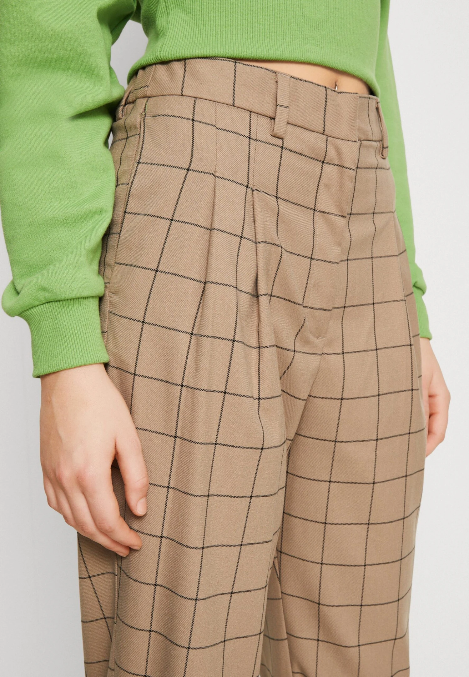 Monki Broek - Beige 6 Monki Broek - Beige - Afbeelding 6