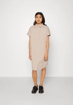 Monki Blousejurk - Beige Medium Dusty