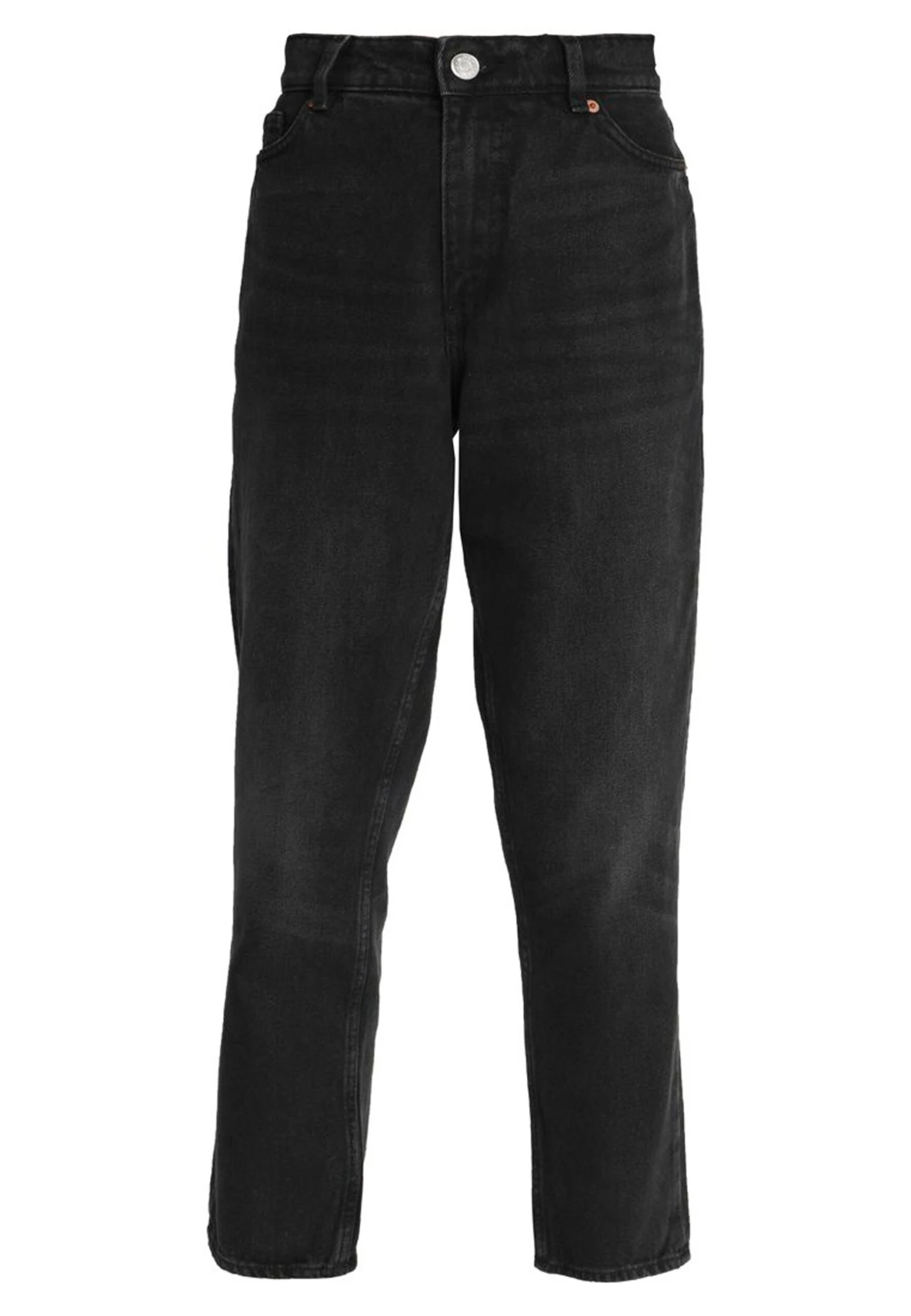 Monki Relaxed Fit Jeans - Black 4 Monki Relaxed Fit Jeans - Black - Afbeelding 4