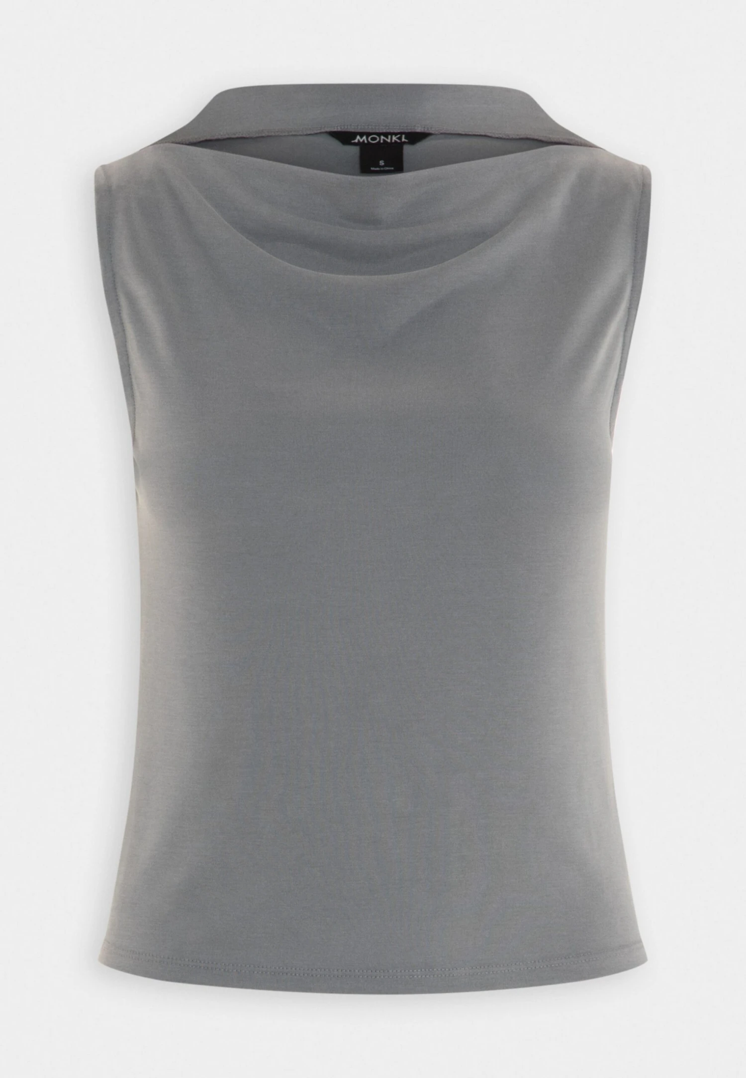 Monki Top - Grey Medium Dusty 4 Monki Top - Grey Medium Dusty - Afbeelding 4