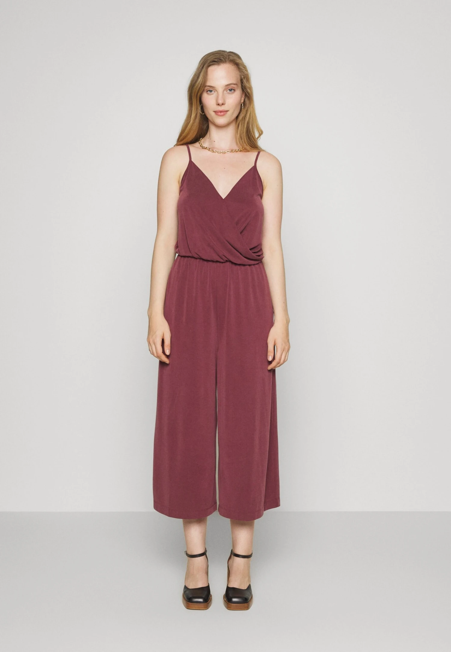 Monki Jumpsuit - Red Dark 1 Monki Jumpsuit - Red Dark